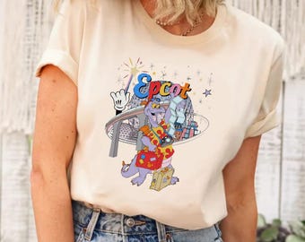 Disney Figment Shirt, Purple Dragon T-Shirt, Epcot Flower Festival Shirt, Disneyland Family Vacation Shirts