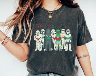 Star Wars Christmas Shirt, Star Wars Characters Christmas Shirt, Star Wars Shirt, Disney Christmas Shirts, Star Wars Shirt, Disney Shirt