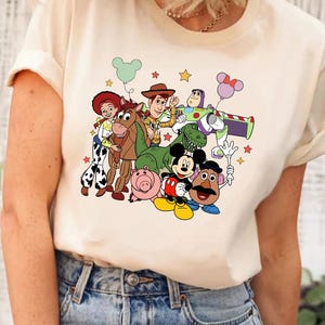 Mickey and Toy Story Shirt, Disney Toy Story Shirt, Toy Story Friends Shirt, Toys Story Characters Shirt, Disney Friends Shirt
