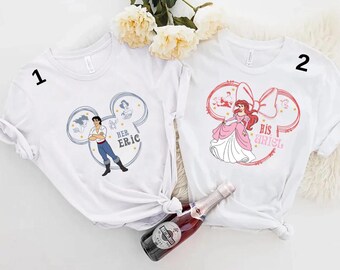 Camiseta de la princesa Ariel de Disney, camiseta de la princesa Disney, camiseta de la princesa Ariel, camiseta de las princesas, camiseta de Disneyland, camiseta de los personajes de las princesas