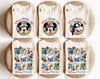 Disney Mickey And Friends Cruise Line Shirt,  Mickey And Friends Shirt, Disney Mickey Cruise Shirt, Mickey and Friends Let's Cruise Shirt
