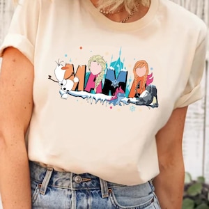 Disney Frozen Mama Shirt, Disney Frozen Elsa Shirt, Disney Frozen Anna Shirt, Disney Frozen Olaf Shirt, Disney Princess Shirt