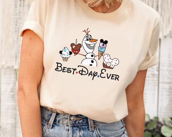 Olaf Best Day Ever Shirt, Disney Frozen Shirt, Frozen Friends Shirt, Disney Frozen Olaf Shirt, Disney Princess Shirt, Frozen Elsa Shirt