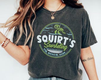 Finding Nemo Squirt's Shirt, Disney Pixar Finding Nemo Characters Shirt, Cute Disney Finding Nemo Shirt, Disney Finding Nemo Shirt