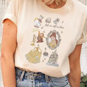 Disney Tale as Old as Time Shirt, Beauty and the Beast Shirt, Beauty Belle Shirt, Belle Disney World Shirt, Disney Princess Shirt