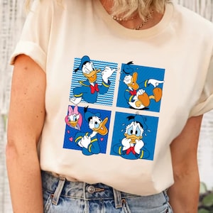 Disney Donald Duck Shirt, Duck Trip Shirt, Retro Donald Duck Shirt, Disney Donald Duck Moods T-Shirt, Paar Shirt, Donald Duck Love Shirt