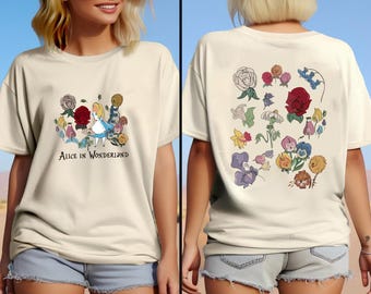 Disney Alice im Wunderland Shirt, Alice im Wunderland Shirt, Prinzessin Alice T-Shirt, Disney Prinzessinnen Shirt, Prinzessin Charaktere Shirt