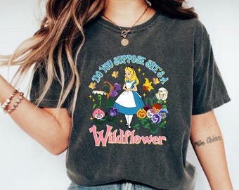 Disney Alice im Wunderland Shirt, Alice im Wunderland Shirt, Prinzessin Alice T-Shirt, Disney Prinzessinnen Shirt, Prinzessin Charaktere Shirt