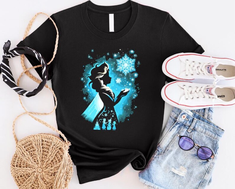 Disney Frost Elsa-tröja, Disney Frost-tröja, Frost Friends-tröja, Disney Frost Anna-tröja, Disney Frost Olaf-tröja, Disney Prinsess-tröja bild 2