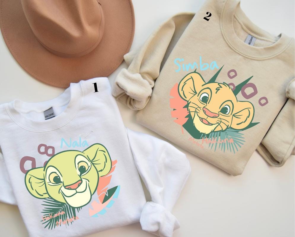 Disney Lion King Simba And Nala Shirt, Vintage Disney The Lion King Shirt, Disney The Lion King Friends Shirt, Couple Shirt