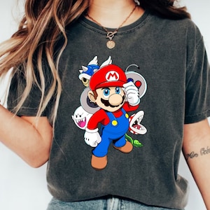 Super Mario Shirt, Super Mario Friends Shirt, Super Mario Character Shirt, Super Mario Gaming Shirt, Mario Party Shirt, Mario Birthday Shirt