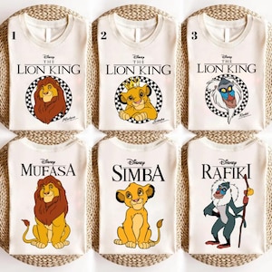 Two Sided Lion King Characters Shirt, Vintage Disney The Lion King Shirt, Disney Hakuna Matata Shirt, Lion King Shirt, Disney Shirt