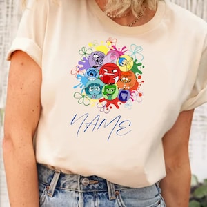 Inside Out Custom Shirts, Inside Out Characters Shirt, Inside Out Shirt, Inside Out 2 Shirt, Inside Out Group Matching, Inside Out