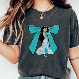 Chemise coquette princesse Disney Jasmine, chemise princesse Disney, jolie chemise jasmin, chemise personnages princesse Disney, chemise princesse jasmin