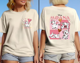 Camiseta Moana Princesa Disney com dois lados, Camiseta Princesa Disney, Camiseta Princesa Moana, Camiseta Moana, Camiseta Princesa, Camiseta Princesa Moana da Disney
