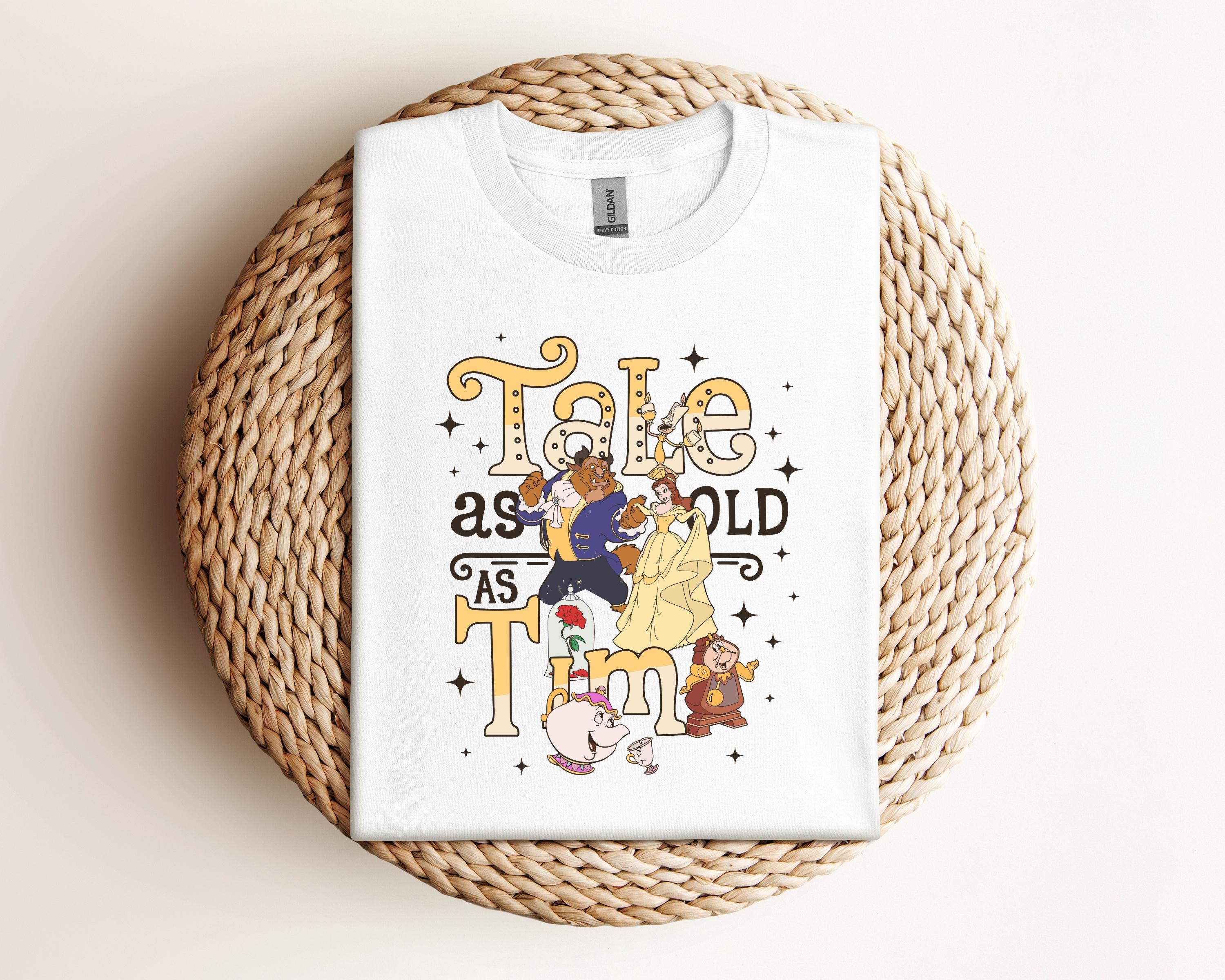 美女と野獣シャツ、昔話、ディズニーベルTシャツ - Etsy 日本