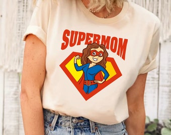 Super Mom - Mama Tshirt, Mother's Day Shirt, Super Mom Gift Shirt, Mother Day Gift For Mom, Super Mommio Shirt, Mom Shirt