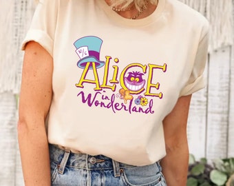 Disney Alice im Wunderland Shirt, Retro Alice im Wunderland Shirt, Prinzessin Alice T-Shirt, Alice im Wunderland Shirt, Disneyland Prinzessin Shirt