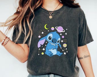 Maglietta Ohana di Stitch Disney, Maglietta di Stitch, Maglietta del personaggio di Stitch, Maglietta del viaggio Disney, Maglietta di Stitch Disney, Maglietta del personaggio di Stitch