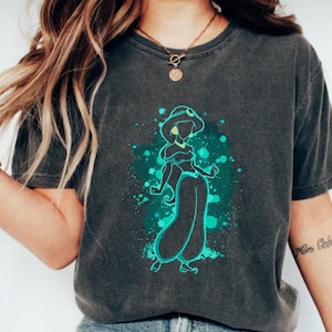 Disney Princess Jasmine Silhouette Shirt, Disney Princess Shirt, Cute Jasmine Shirt, Disney Princess Characters Shirt,Princess Jasmine Shirt