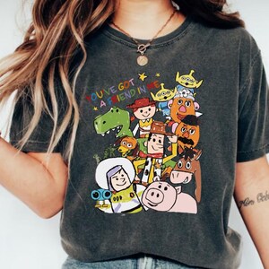 Toy Story You Have Got A Friend In Me Shirt, Toy Story Characters Shirt, Toy Story Shirt, Toy Story Friends Shirt, Toys Crossing Shirt