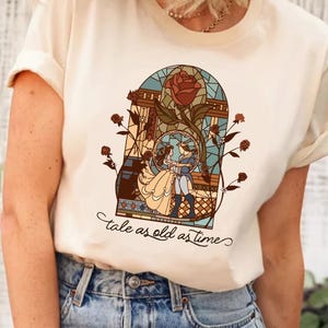 Disney Tale as Old as Time Shirt, Beauty and the Beast Shirt, Beauty Belle Shirt, Belle Disney World Shirt, Disney Princess Shirt