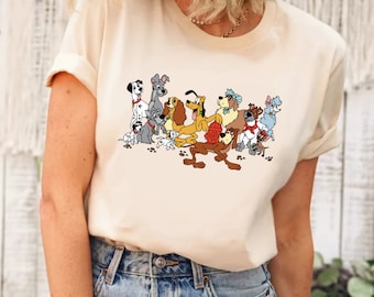 Camicia per cani Disney, Camicia per amante dei cani, Camicia per cani Disney, Maglietta per cani, Dug, Plutone, Nana, Magic Kingdom Disneyland Camicia per le vacanze in famiglia