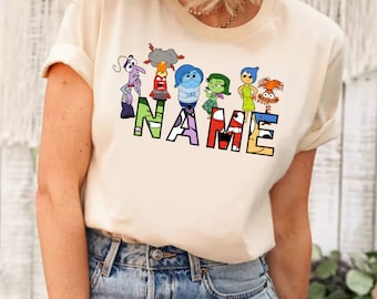 Inside Out Custom Shirts, Inside Out Characters Shirt, Inside Out Shirt, Inside Out 2 Shirt, Inside Out Group Matching, Inside Out