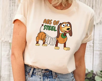 ABS de camisa de perro furtivo de acero, camisa divertida de Toy Story, camiseta de perro furtivo de Toy Story