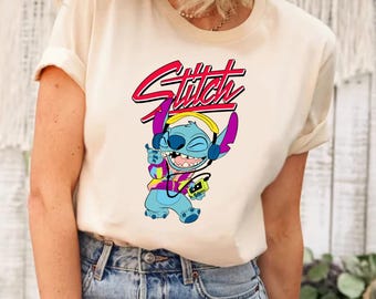 Disney Stitch Shirt, Stitch Charakter Shirt, Geburtstag Shirt, Disney Trip Shirt, Disney Stitch, Stitch Disneyworld Shirt