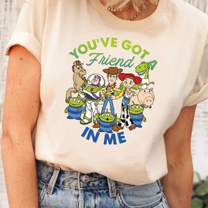 Toy Story You&#39;ve Got A Friend In Me Shirt, Toy Story Characters Shirt, Toy Story Shirt, Toy Story Friends Shirt, Toys Crossing Shirt