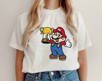 Super Mario Champion Shirt, Super Mario Friends Shirt, Super Mario Character Shirt, Super Mario Gaming Shirt, Mario Party Shirt, Mario Shirt