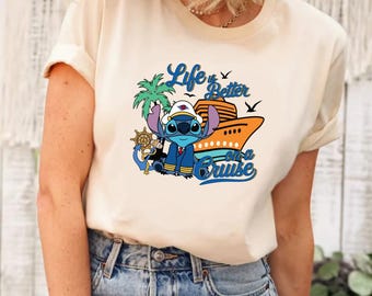 Disney Stitch Cruise Shirt, Stitch Charakter Shirt, Geburtstag Shirt, Disney Trip Shirt, Disney Stitch, Stitch Disneyworld Shirt