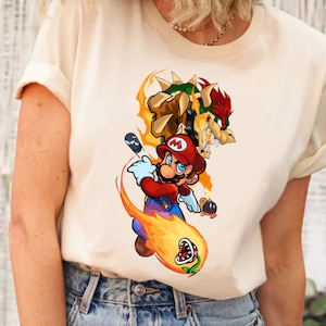 Super Mario Shirt, Super Mario Friends Shirt, Super Mario Character Shirt, Super Mario Gaming Shirt, Mario Party Shirt, Mario Birthday Shirt