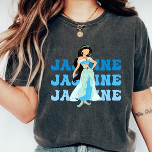 Disney Princess Jasmine Shirt, Disney Princess Shirt, Cute Jasmine Shirt, Disney Princess Characters Shirt, Princess Jasmine Shirt