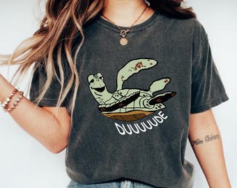 Finding Nemo Crush Dude Shirt, Disney Pixar Finding Nemo Characters Shirt, Cute Disney Finding Nemo Shirt, Disney Finding Nemo Shirt