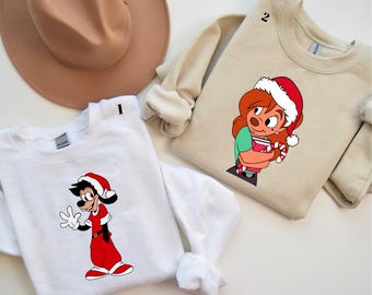 Powerline Max and Roxanne Christmas Shirt, Disney A Goofy Movie 2 the Max Christmas Shirt, A Goofy Movie Shirt, Disney Christmas Shirt