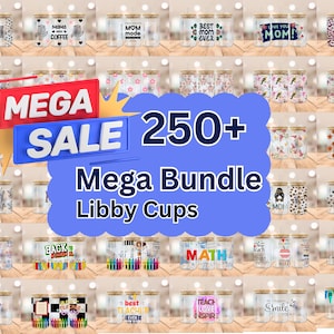 Libbey Glass Can Bundle, 16oz Glass Can Svg, Libbey Glass Can Wrap, Glass Cup Bundle Svg Files for Cricut & Silhouette Cameo, Glassware svg