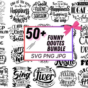 50+ Sarcastic Svg Bundle, Sarcasm Svg Bundle, Funny SVG bundle,Sarcastic Sayings,Sarcastic Quotes,Sassy Svg quotes shirts,Silhouette,Cricut