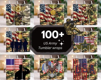100+ Veteran Military Tumbler 20oz Army life tumbler Wrap USA American Solider Sublimation Designs Downloads 20oz template sublimation image
