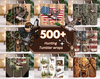 500+ hunting tumbler wrap, Deer Hunting life 20oz Skinny Tumbler Sublimation Design, Hunting PNG File Digital Download Camo Tumbler wrap png