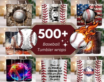 500+ BaseBall Mama Tumbler Wrap, 20oz Baseball Leopard Messy Bun PNG-bild, Sublimeringsbild, Smal 20oz Tumbler Wrap, Barnvattenflaska