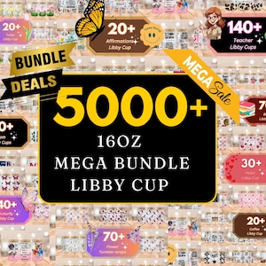 Libbey Glass Can Bundle, 16oz Glass Can Svg, Libbey Glass Can Wrap, Glass Cup Bundle Svg Files for Cricut & Silhouette Cameo, Glassware svg