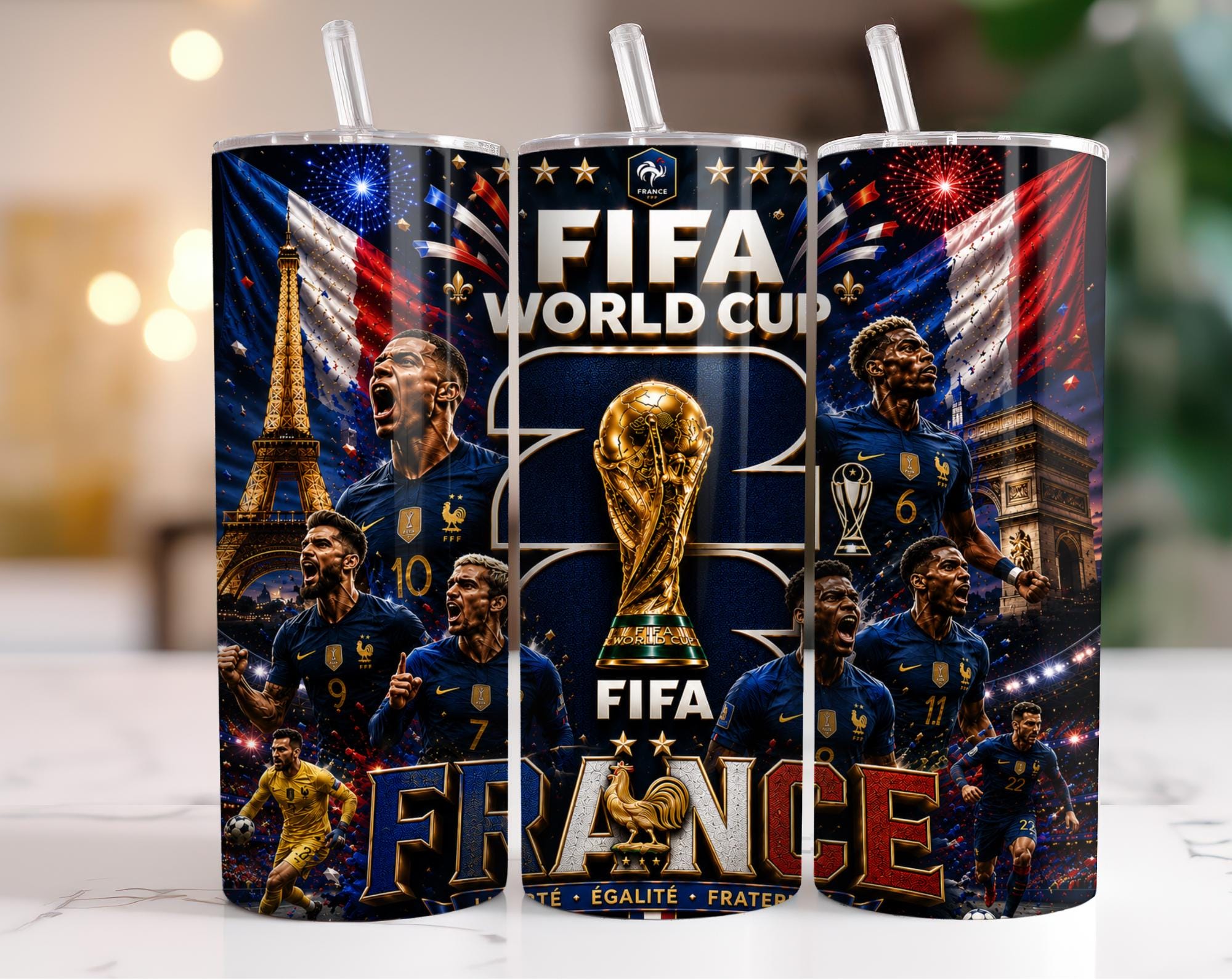 FIFAワールドカップ2026タンブラーラップ、フットボールタンブラー