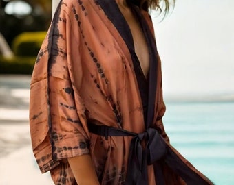 Beach Kimono Cover Up I Boho Kimono I Bathing Suit