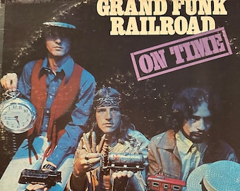 Grand Funk RR, On Time, Debut Vinyl Record/Album, Capitol Records, 1969