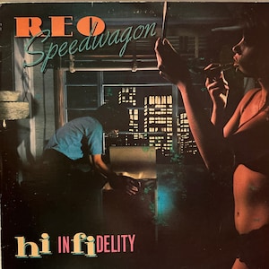 REO Speedwagon Hi Infidelity 1980 on Epic FE-36844 - Etsy