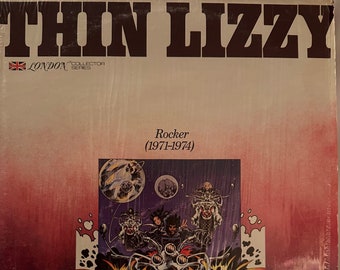 Thin Lizzy, Rocker, 1971-1974, Vinylskiva/Album, LC 50004, Stereophonic Records 1977