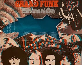 Grand Funk Railroad, Shine On, Vinyl Album/Record, Capitol Records 1974, SWAE-11278