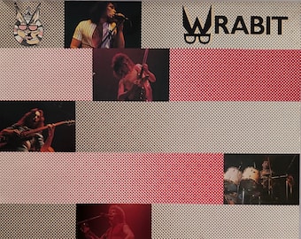Wrabit, álbum homónimo en vinilo, MCA Records 1981, MCA 5268
